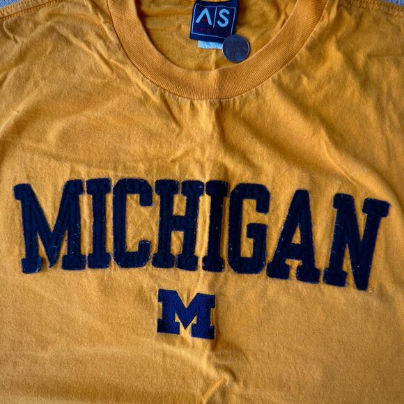 Vintage Michigan Wolverines NCAA T-Shirt - Men's L - Picture 2 of 7